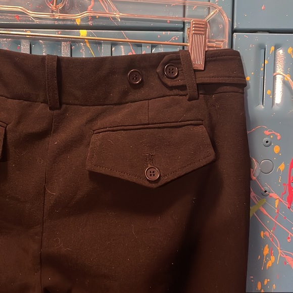 BCBGMaxazria size 4 capri slacks w/pocket detailing  W207 - Picture 8 of 10